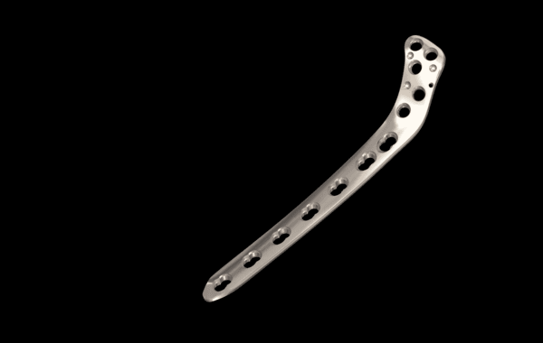 AS. Lateral Tibial Buttress Plate, 6.4mm